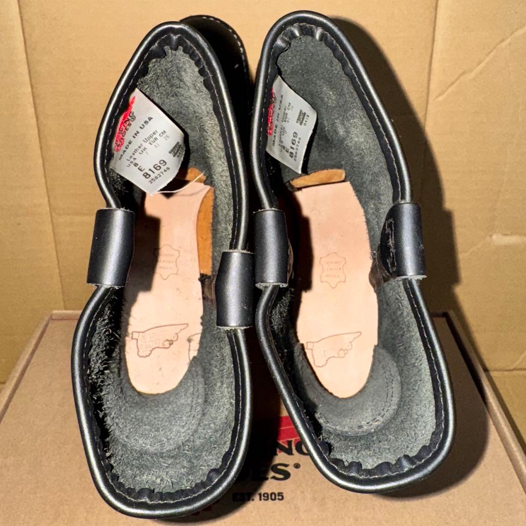 レッドウィング REDWING 8169 ENGINEER BOOTS Eワイズ