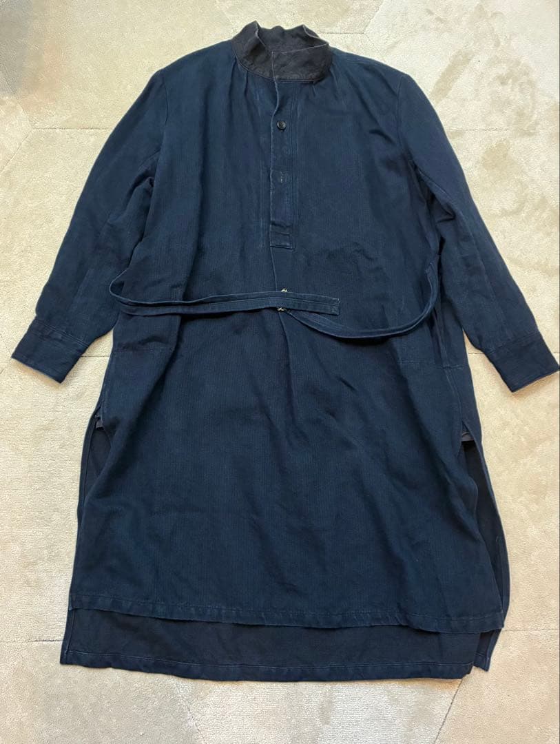 sus sous インディゴ ロングスモッグ 西谷期