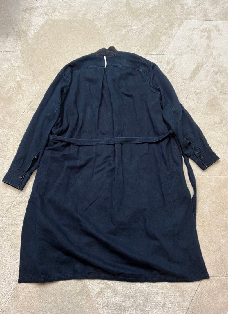 sus sous インディゴ ロングスモッグ 西谷期