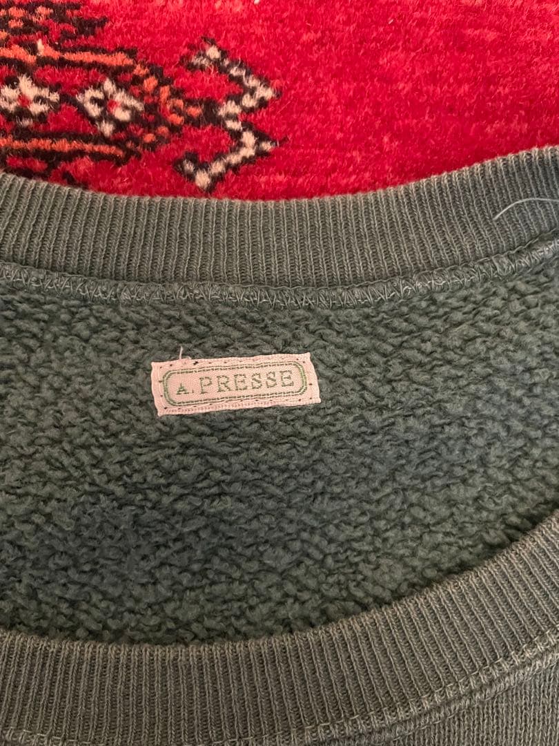 トップス A.PRESSE Vintage Sweatshirt 23SAP-05-05K