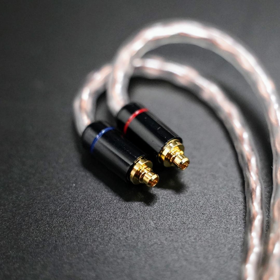 【超高評価】DIYソニー キンバーケーブル最高仕様 IE900/3.5mm L字