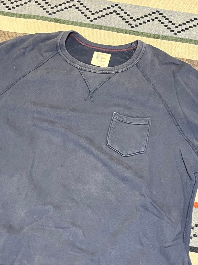 60s Champion ランタグ 復刻 リバースウィーブ スウェット 紺 XL