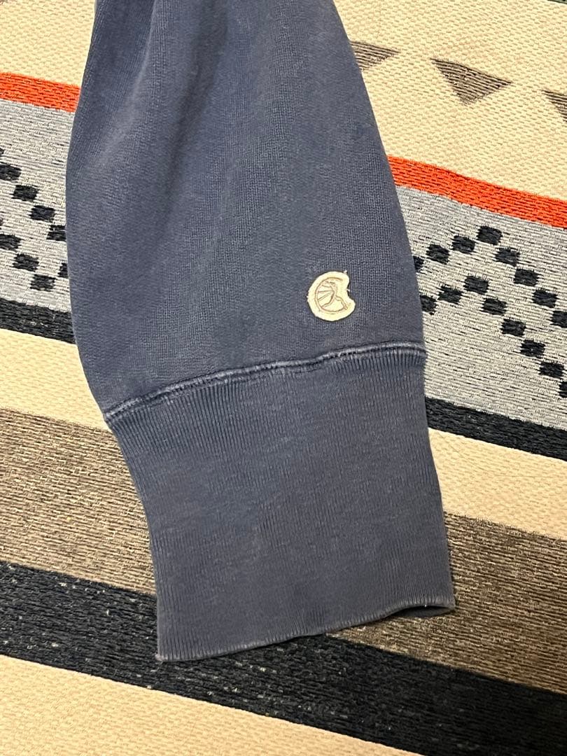 60s Champion ランタグ 復刻 リバースウィーブ スウェット 紺 XL