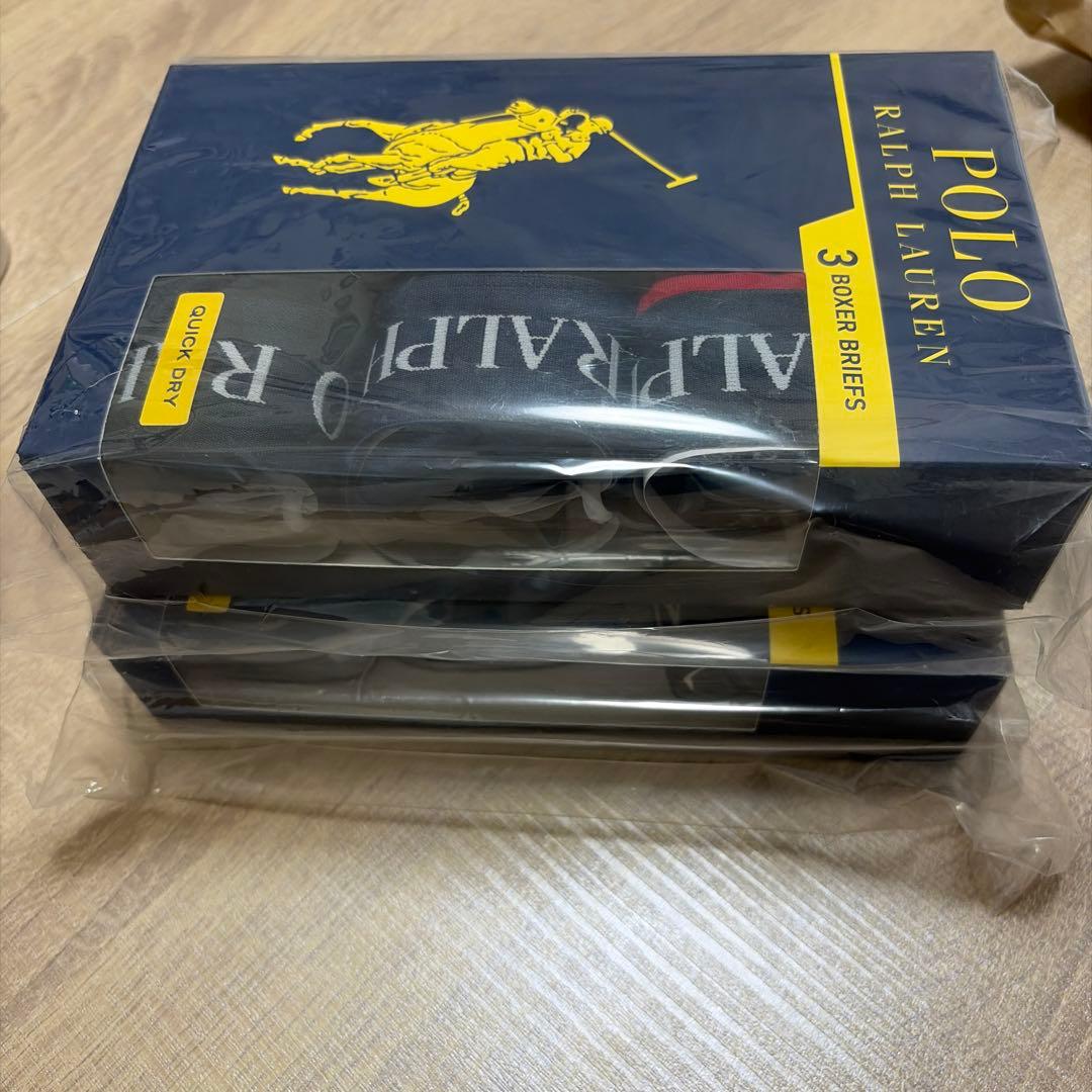 新品未使用　6枚　Polo Ralph Lauren ボクサーブリーフ Lサイズ