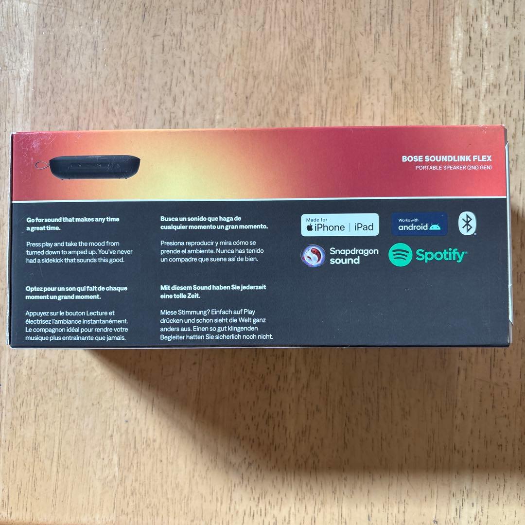 BOSE ポータブルスピーカー （第2世代 / 2nd GEN） ブラック未開封