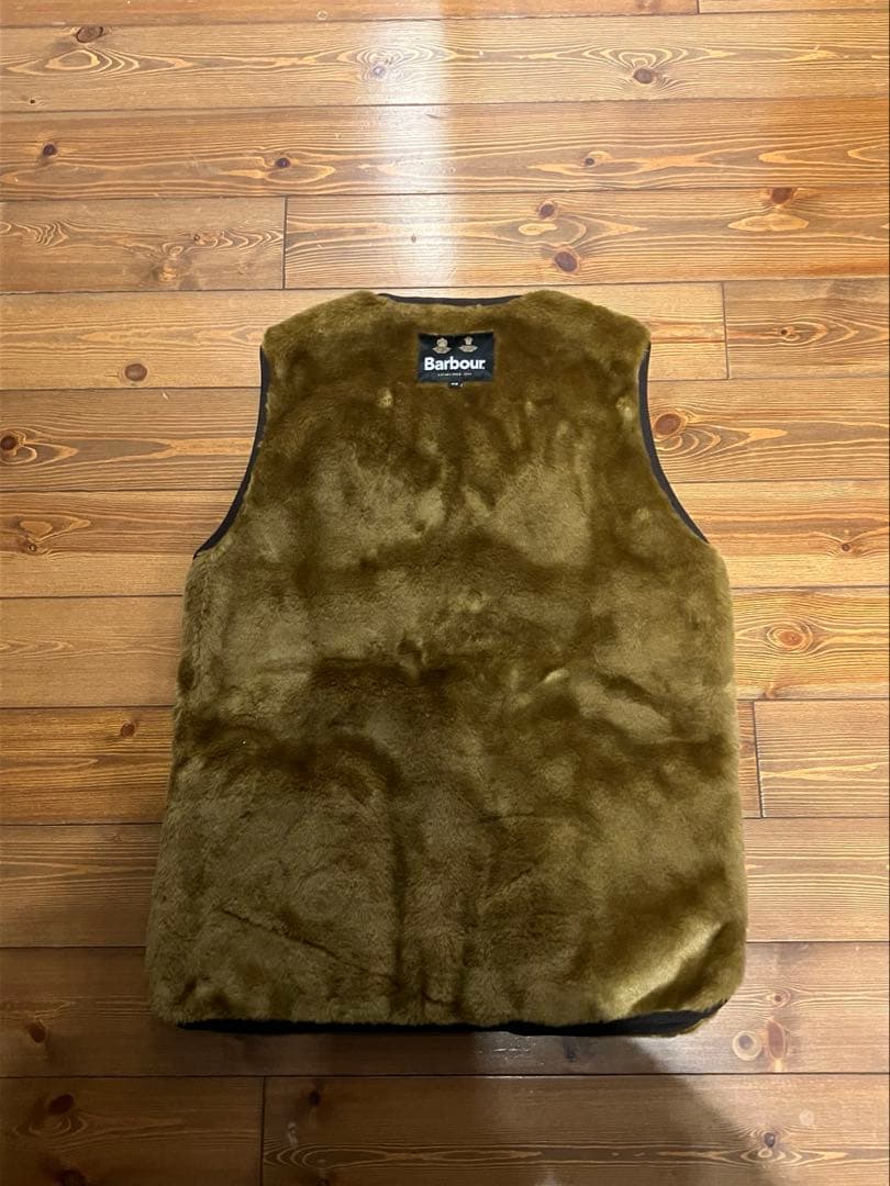 Barbour フロントジップファーライナーベスト40 定価27,500円