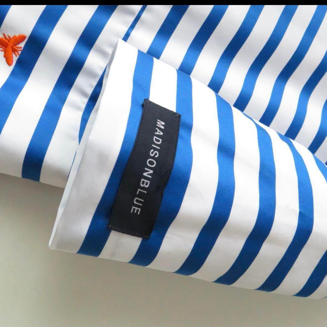 【定価¥108,900】フィット＆フレアワンピース/MADISON BLUE