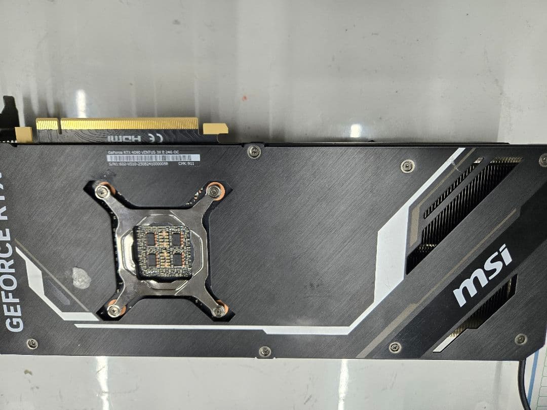 グラフィックボード・グラボ・ビデオカード MSI VENTUS 3X GEFORCE RTX 4090