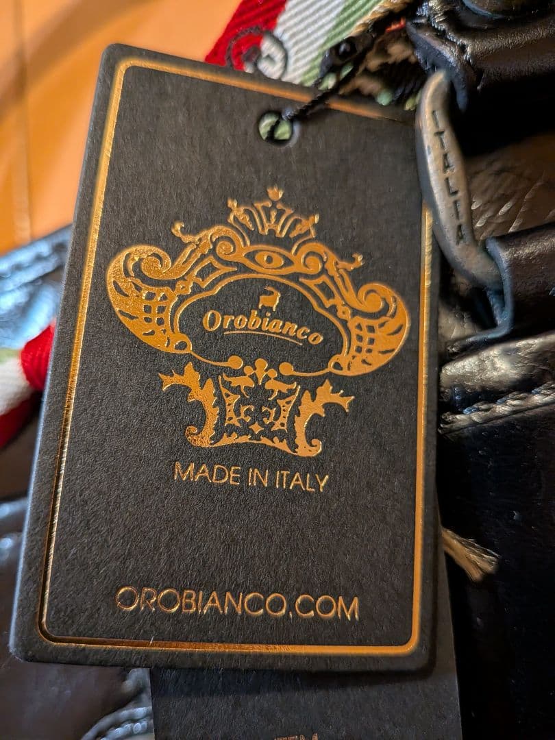 Orobianco　オロビアンコ　2way　バッグ　ブラック