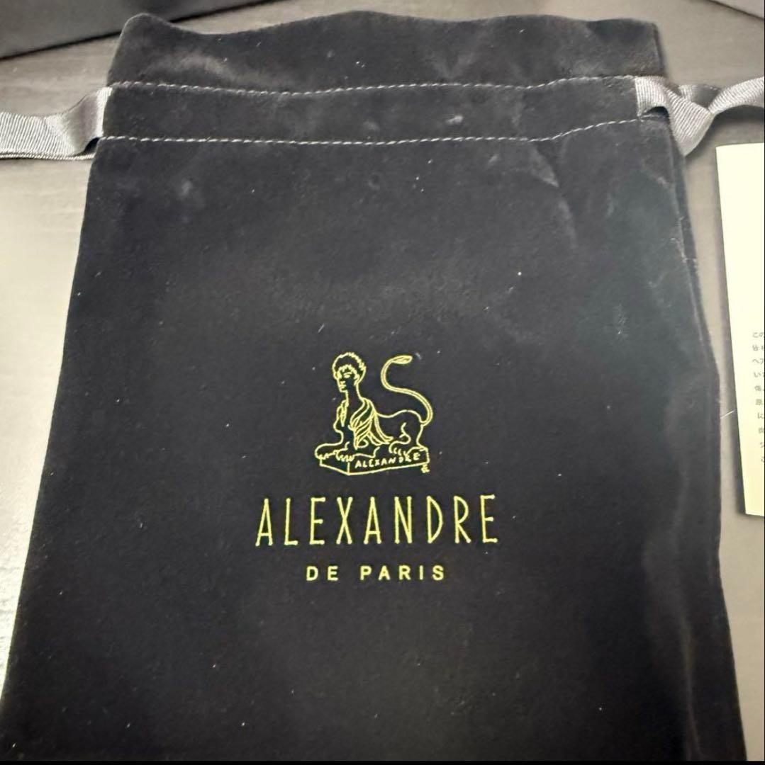 ALEXANDRE DE PARIS ヘアバンド ベージュ