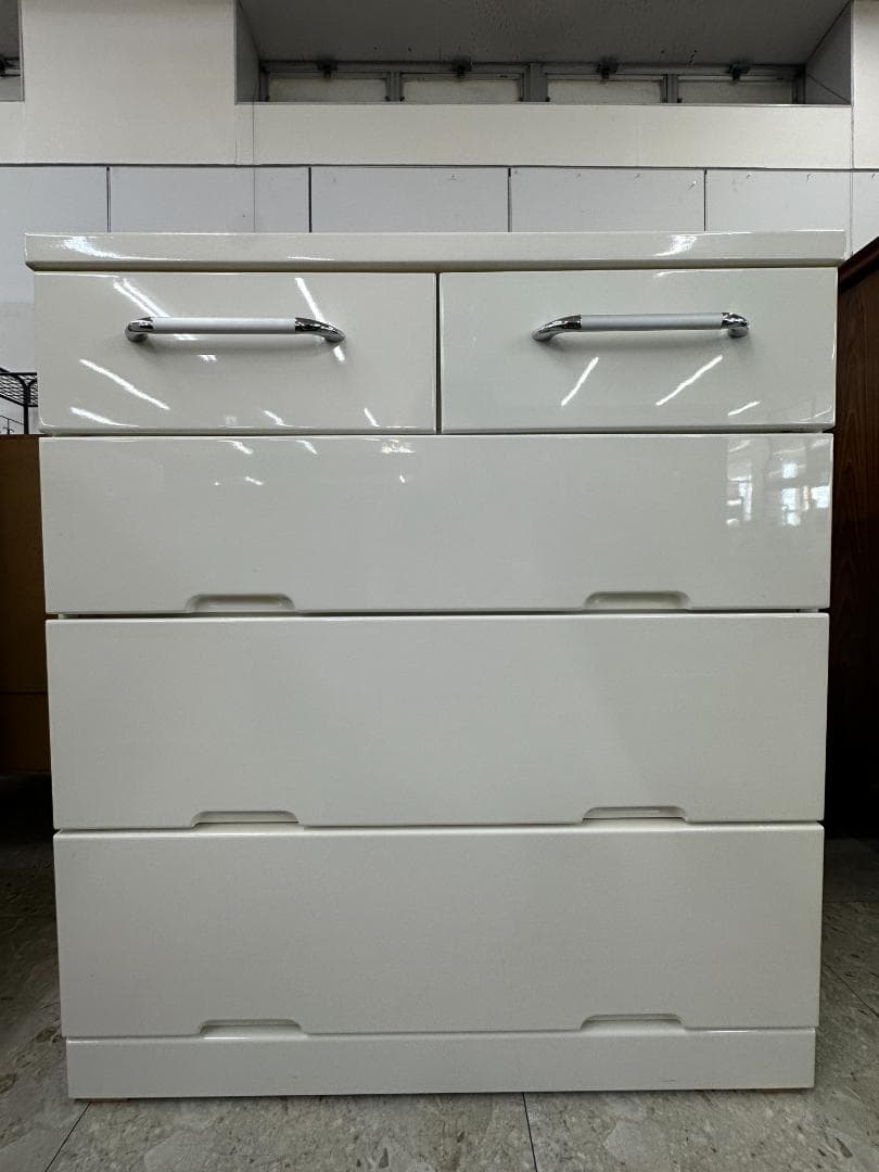 ニトリ　チェスト　マルミツ　FKY-44　ホワイト