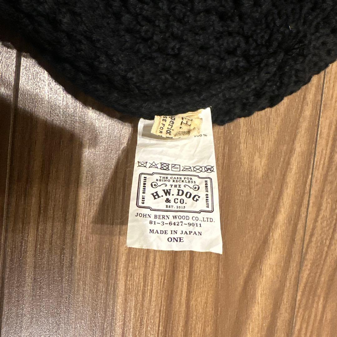 H.W. DOG コットンハット