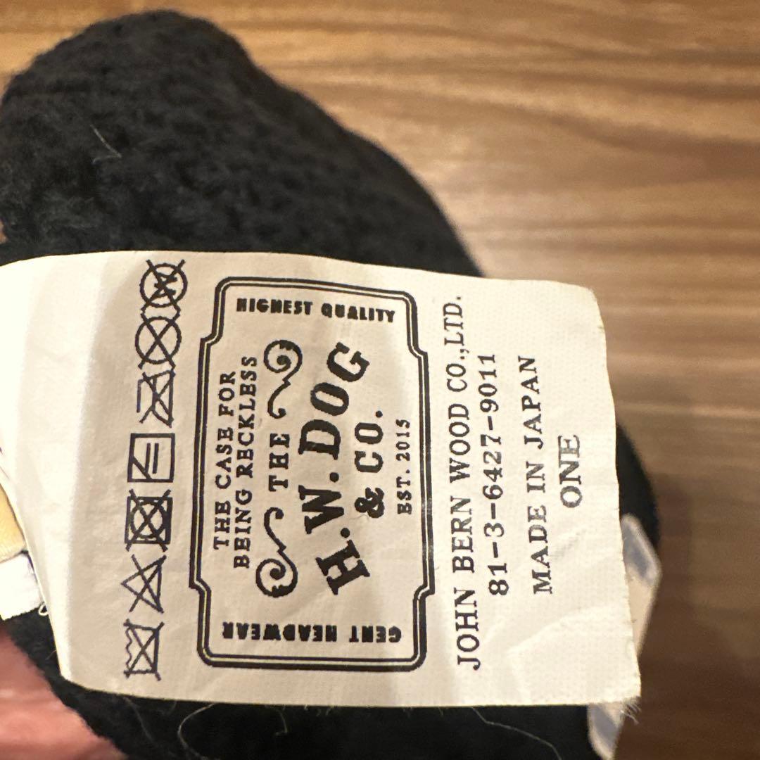 H.W. DOG コットンハット