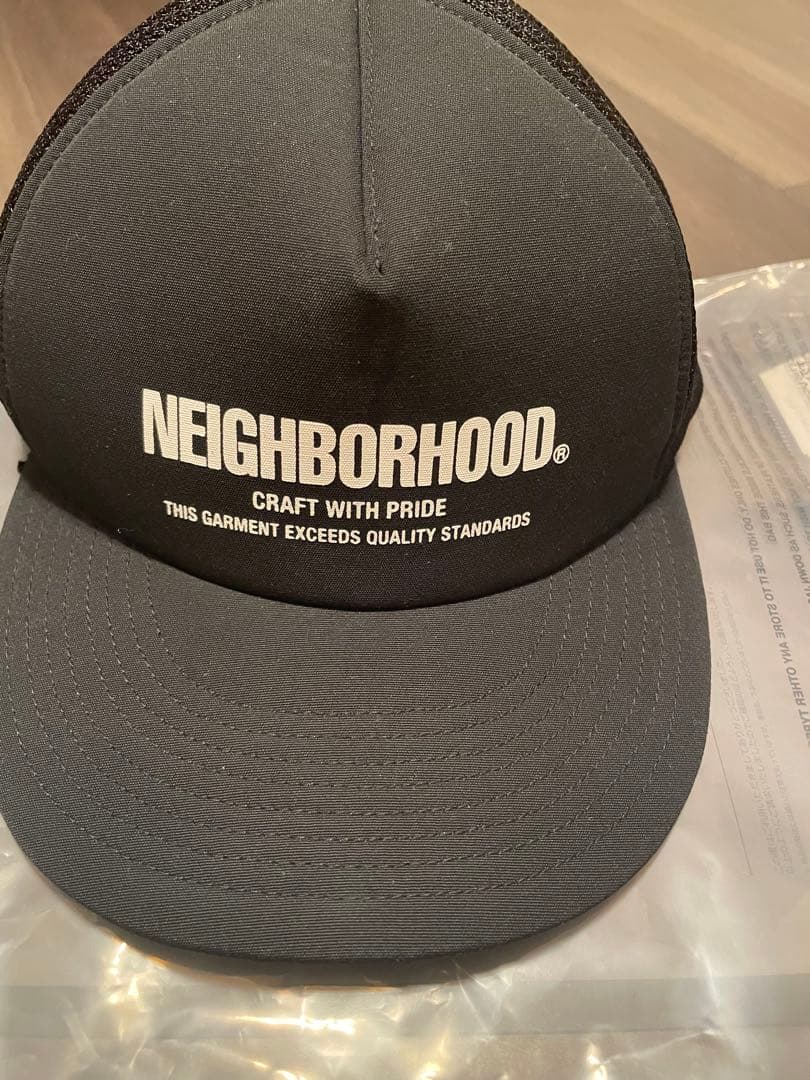NEIGHBORHOOD ブラック　キャップ　ネイバーフッド