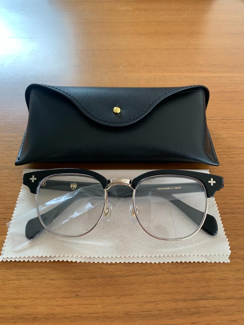 【新品】FOREMOST サングラス フリップアップ ブラックxゴールド 鯖江