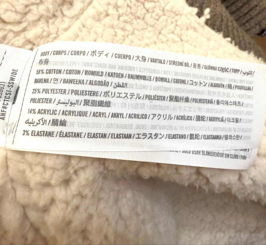 ☆Abercrombie &Fitch☆アウター♡カウチンセーター☆サイズXL☆