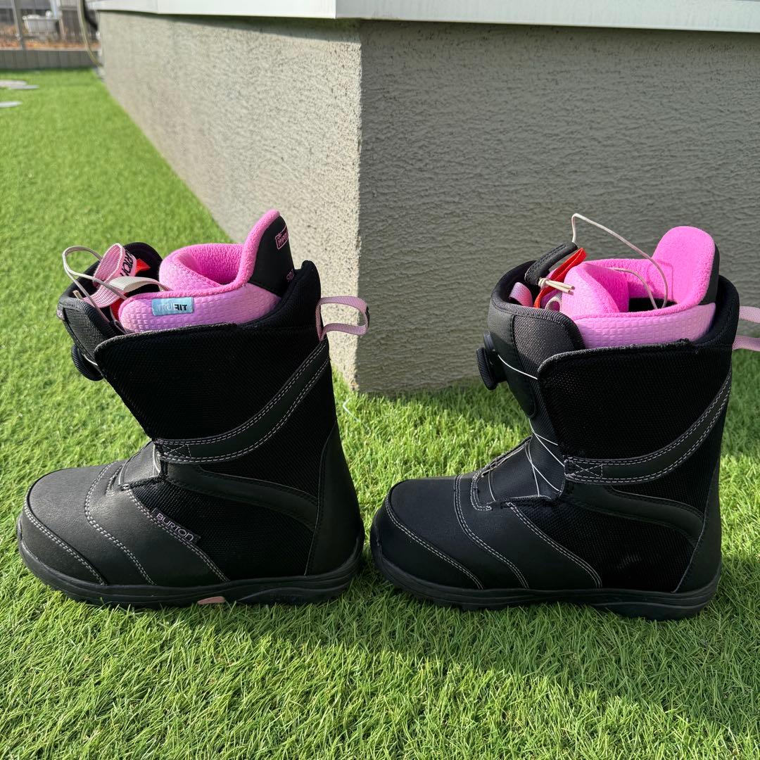 美品　バートン PEACH BOA 24.0cm ブーツ