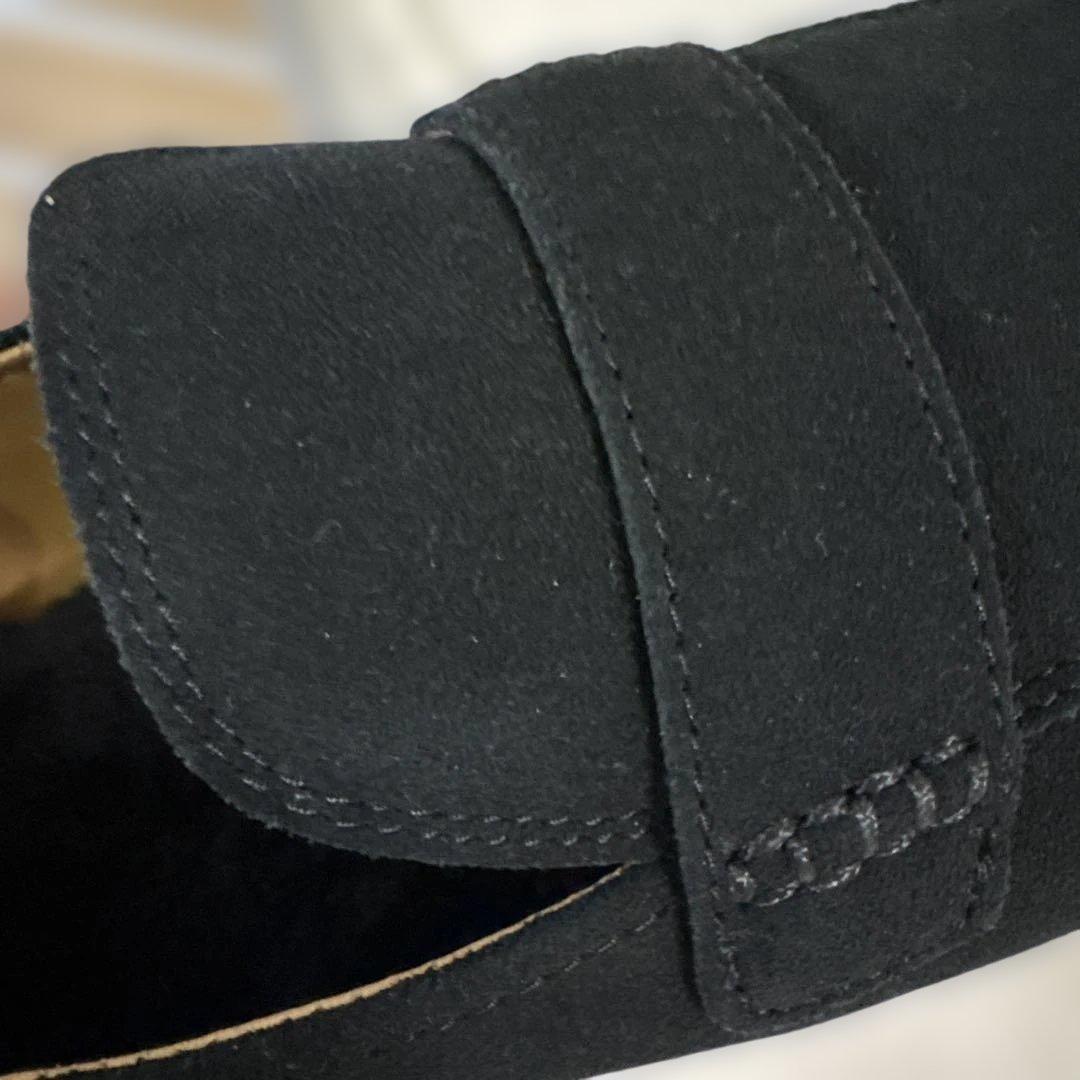 専用　UGG モカシン　８サイズ25.０㎝　極美品　黒