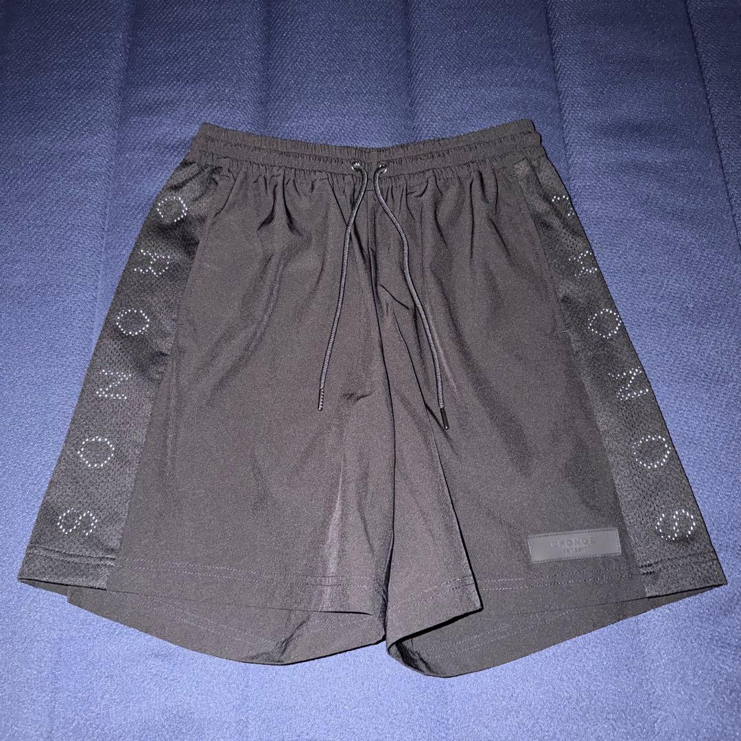 (6)魔裟斗 MASATO CRONOS クロノス ショート 黒 サイズS