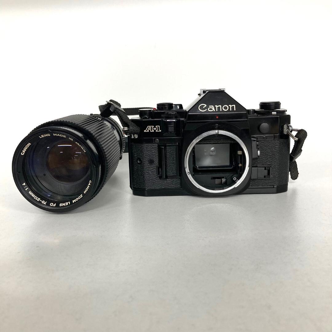 Canon　一眼レフカメラ A-1　ZOOMLENSFD70-210mm 1:4