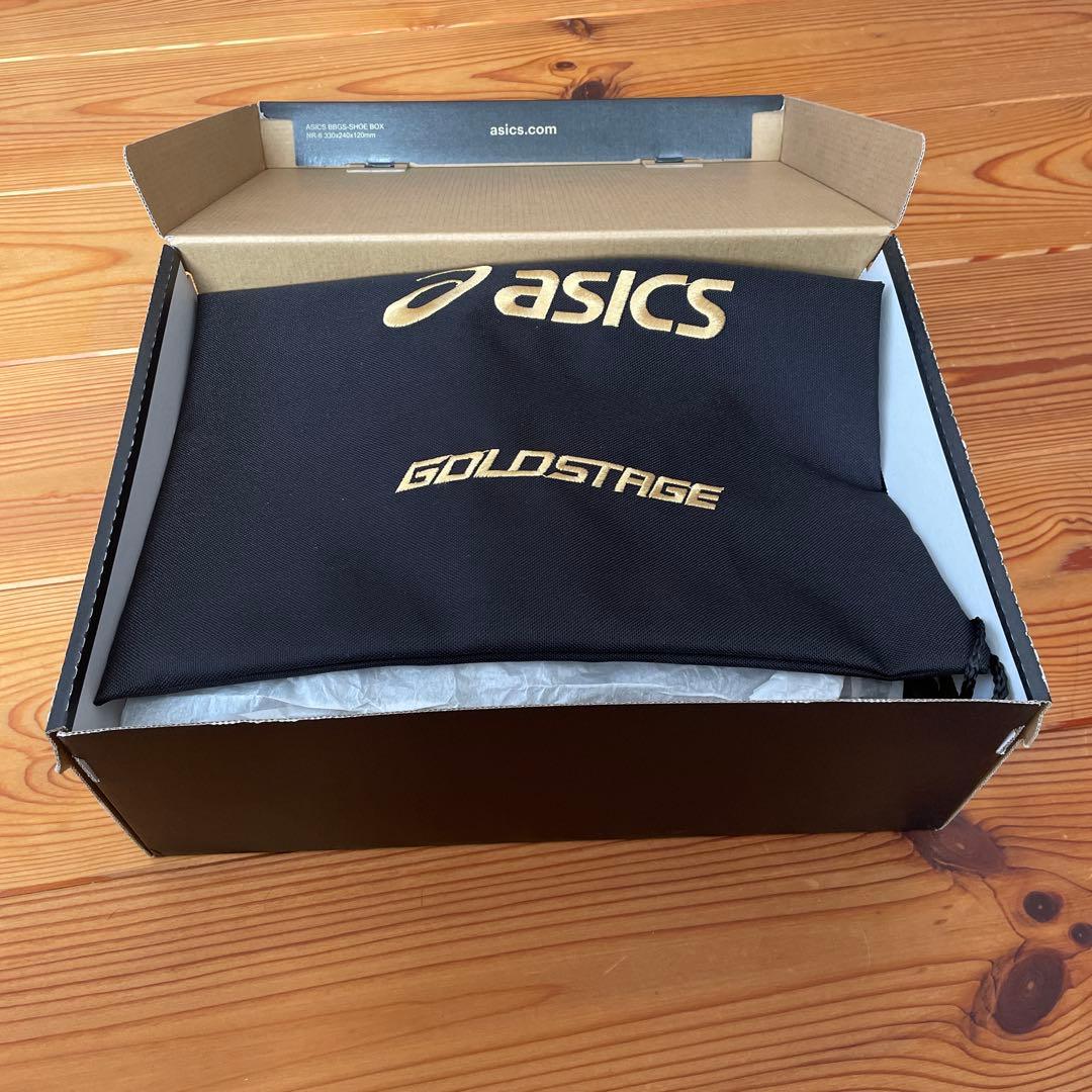 asics 野球トレーニングシューズ オーダー　黒/赤/白