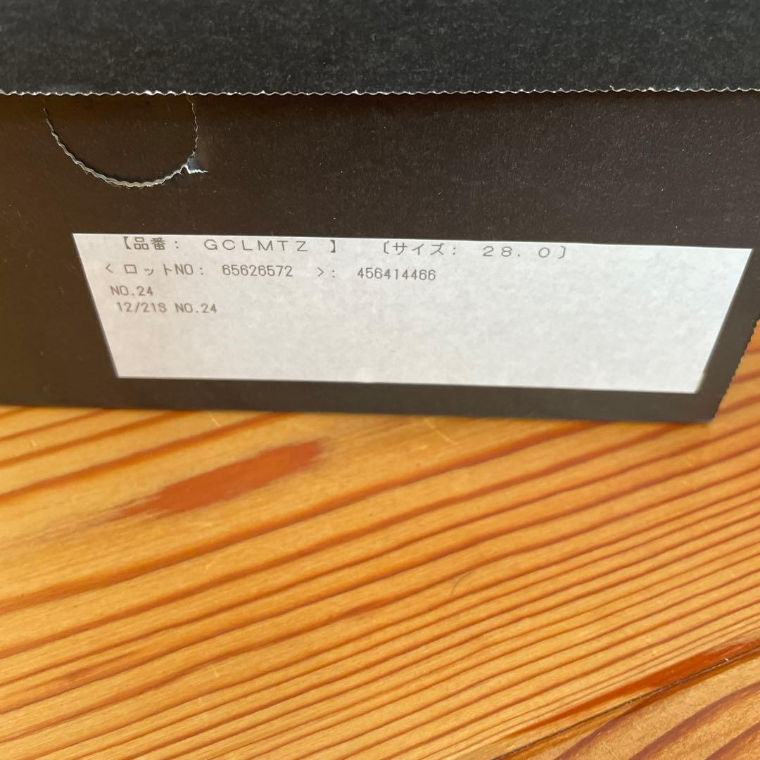 asics 野球トレーニングシューズ オーダー　黒/赤/白