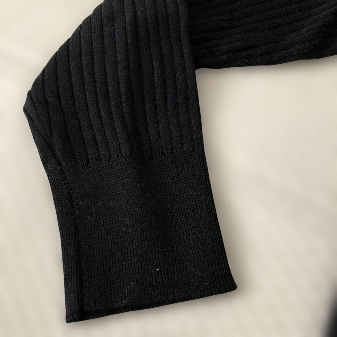 【未使用】タグ付きM’S GRACYフード付きカーディガンサイズ38