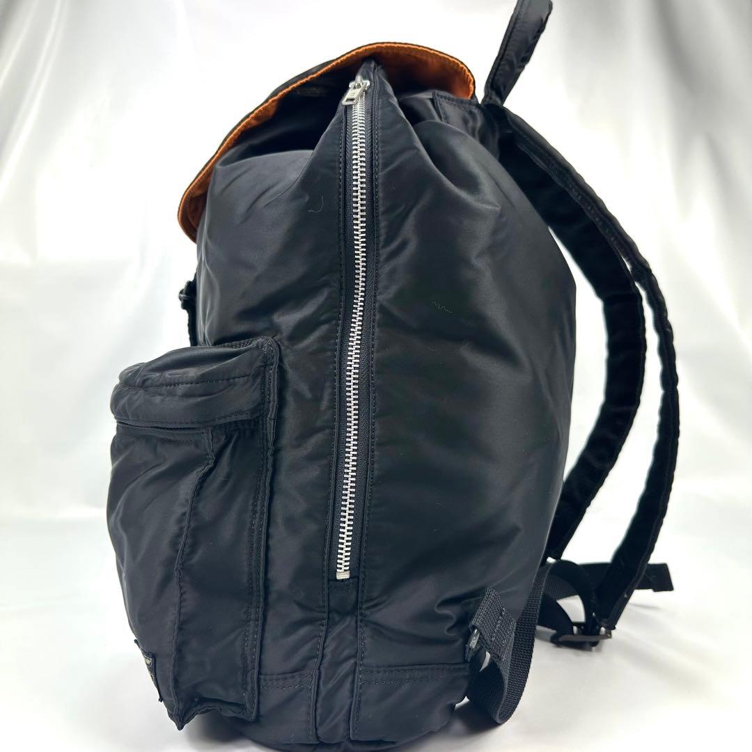 【美品】 PORTER ポーター タンカー リュック バックパック 黒 大容量