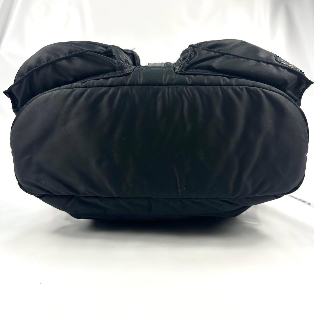 【美品】 PORTER ポーター タンカー リュック バックパック 黒 大容量