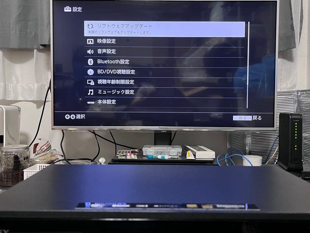 新品リモコン　ULTRA HD ソニー　ブルーレイプレイヤー　UBP-X800