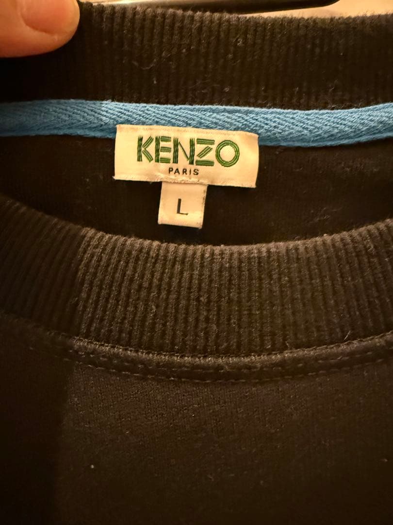g*3様 KENZO タイガー 刺繍 スウェット 黒 L 正規品 本物