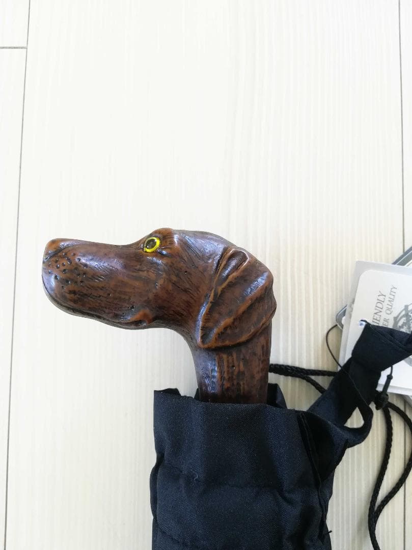 Guy de jean 折畳み傘 雨/日兼用：グレーハウンド（ブラック）