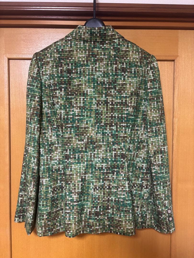 u*3様 【極美品】TAE ASHIDA エトロ生地ツィード柄プリントジャケット