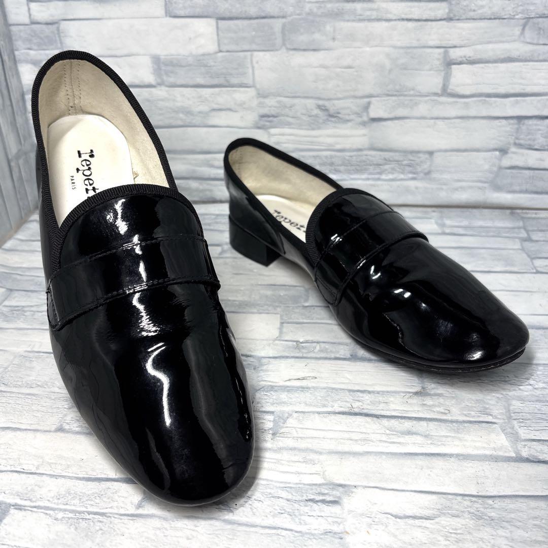 repetto レペット マイケル フランス製 ブラック EU38/24cm