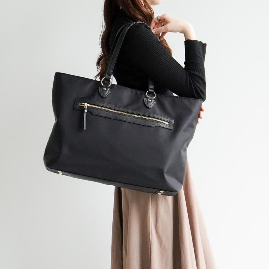 エースジーン　リモフィス　ビジネストート　トートバッグ　ブラック　通勤　出張