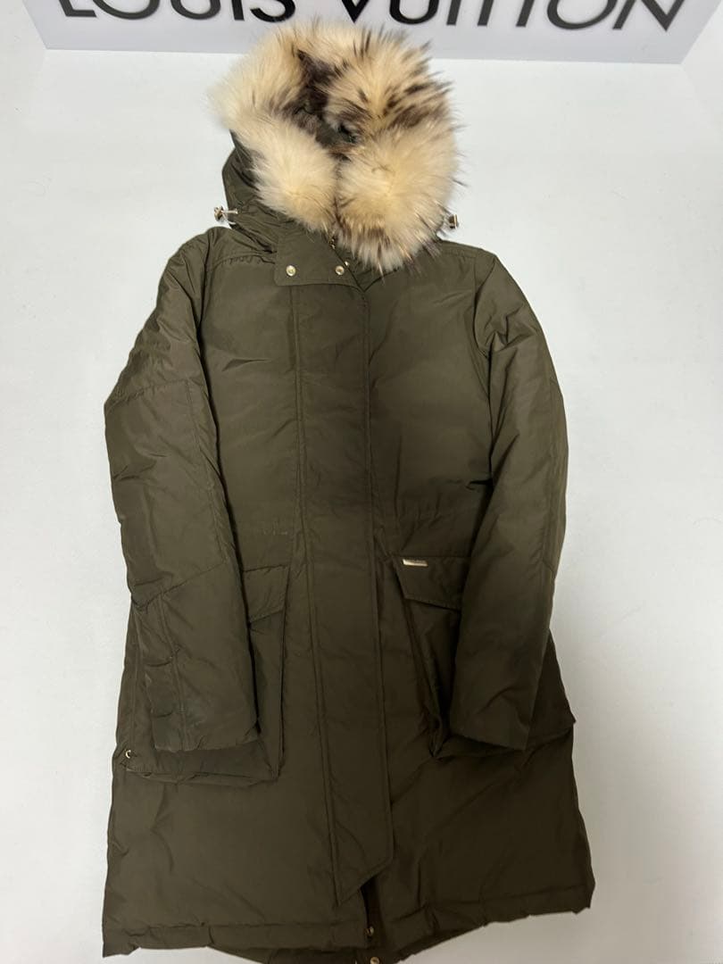 WOOLRICH ウールリッチ リアルファーフード付きロングダウンジャケット