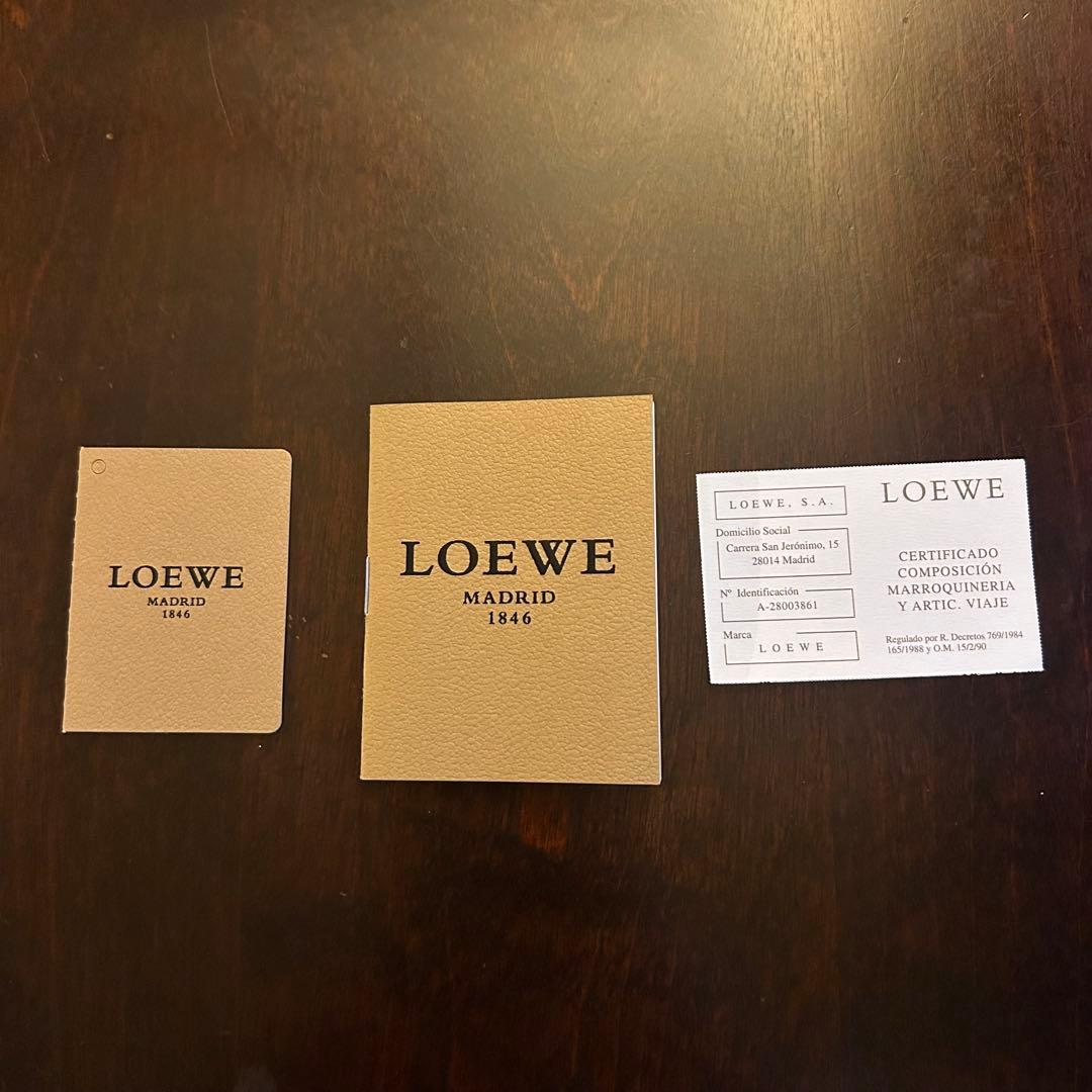 LOEWE ブラウン レザー 長財布