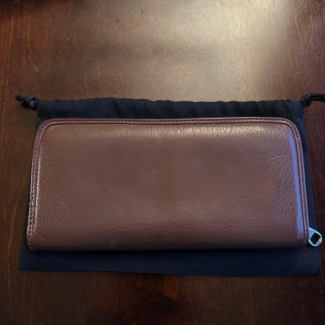 LOEWE ブラウン レザー 長財布