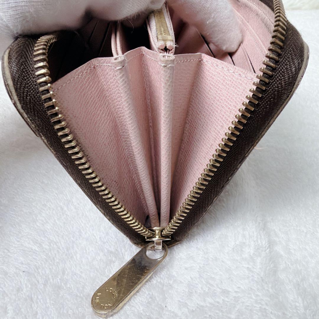 ルイ・ヴィトン ジッピーウォレット　ドッグ　ラウンドファスナー 長財布