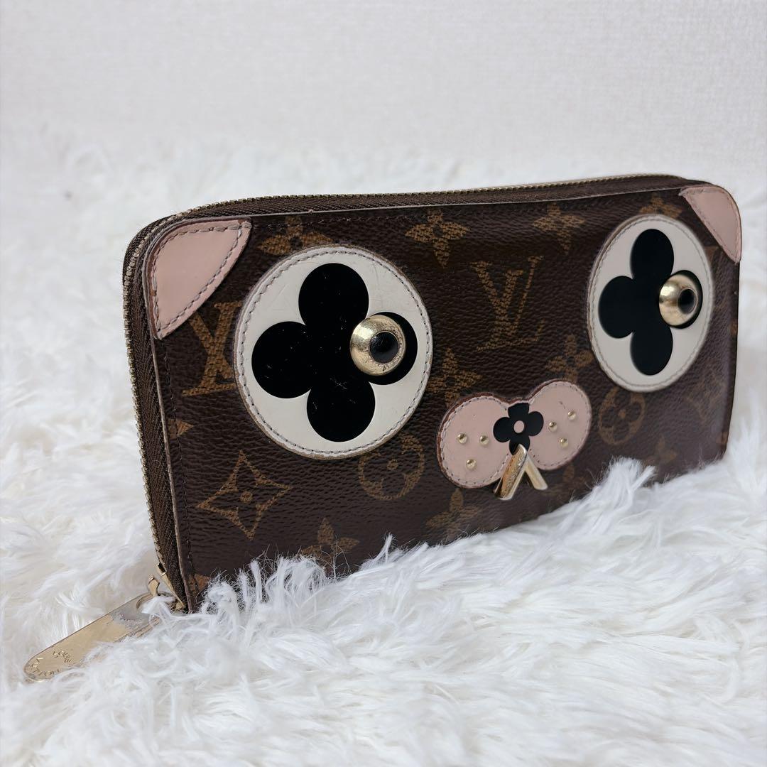ルイ・ヴィトン ジッピーウォレット　ドッグ　ラウンドファスナー 長財布