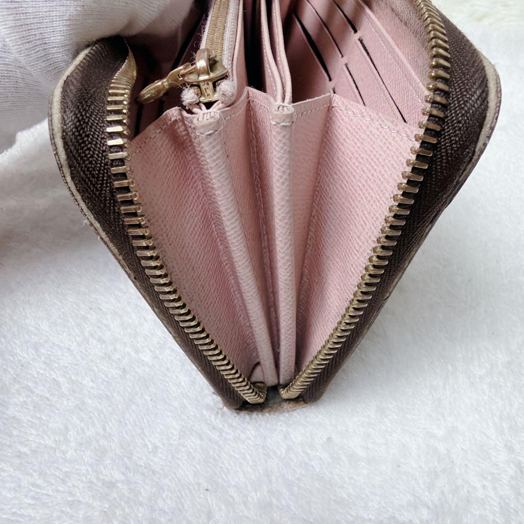 ルイ・ヴィトン ジッピーウォレット　ドッグ　ラウンドファスナー 長財布