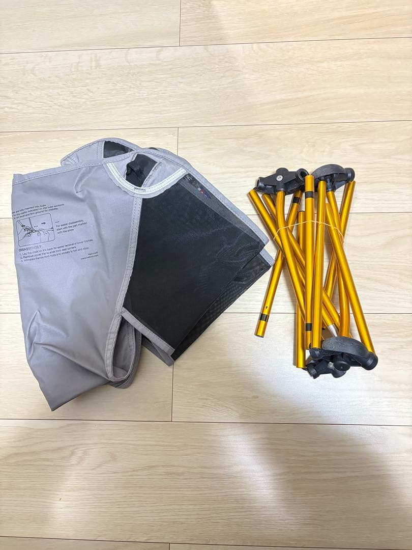 Helinox ヘリノックス グラウンドチェア ground chair グレー