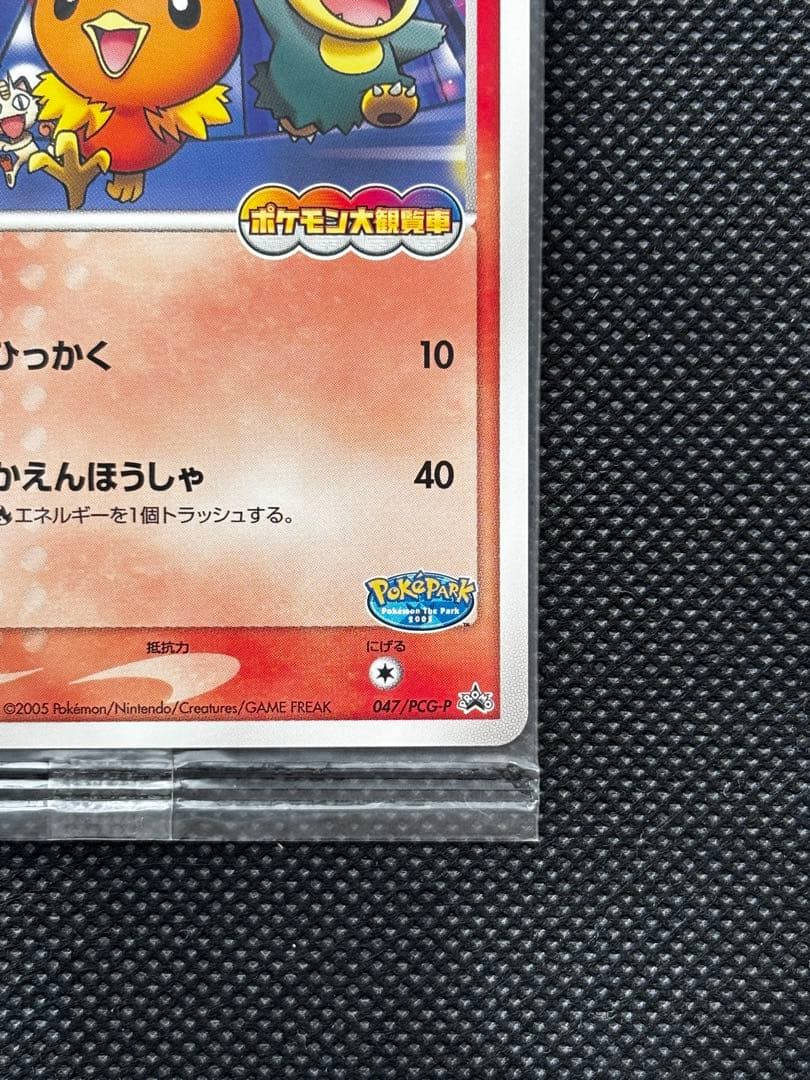 【未開封】ポケパークのアチャモ 2005 限定プロモ 047/PCG-P