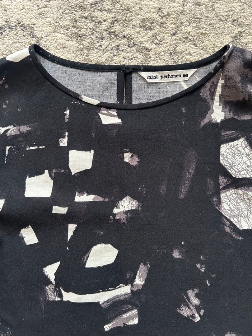 ミナペルホネン　sound クルーネックブラウス