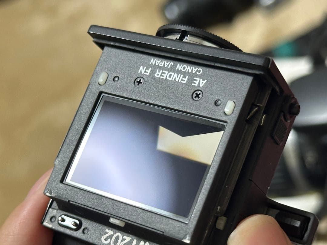 Canon F-1 一眼レフカメラ 35mm AEファインダー付き