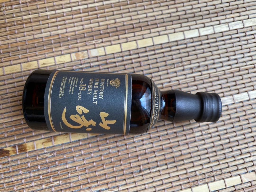 サントリー 山崎　ミニボトル18年純粋モルトウイスキー