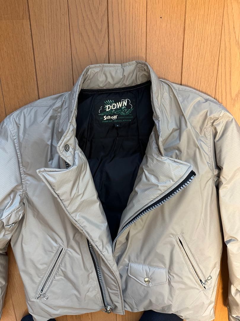 YUTO専用　Schott×NANGA オーロラスタンド ライダースダウン