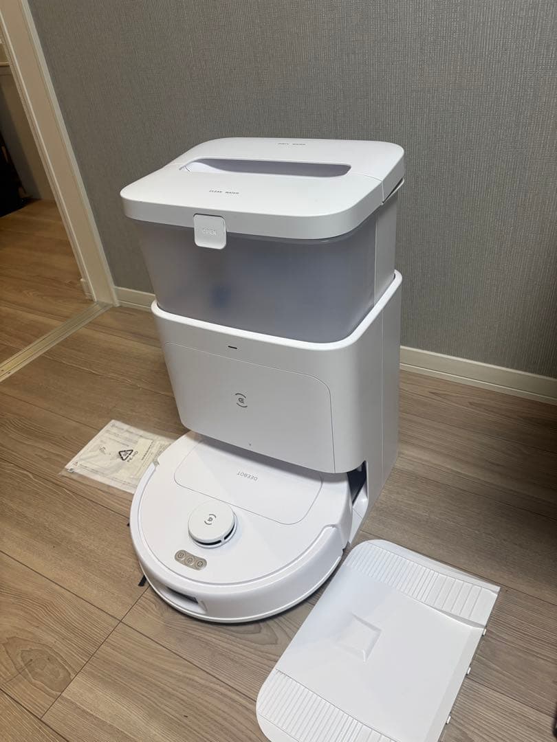 ロボット掃除機　ECOVACS DEEBOT N30 PRO OMNI ホワイト