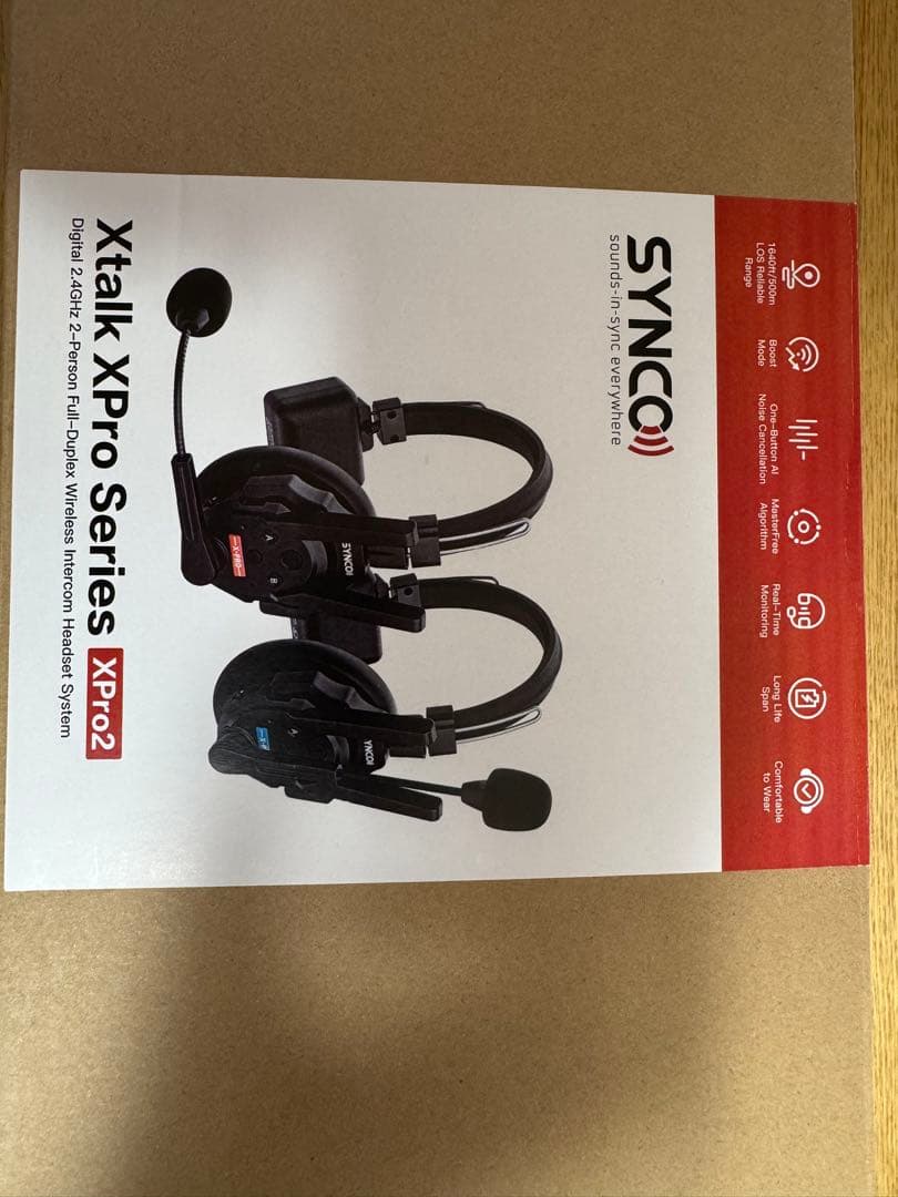 SYNC Xtalk XPro Series XP02 ワイヤレスヘッドセット