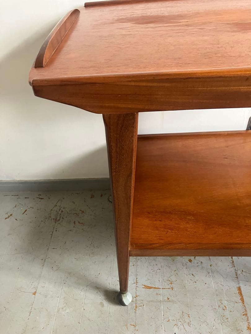 レンプロイ Remploy ヴィンテージ ティートロリー チーク材